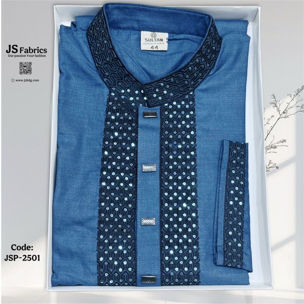 Cotton Panjabi- 2501
